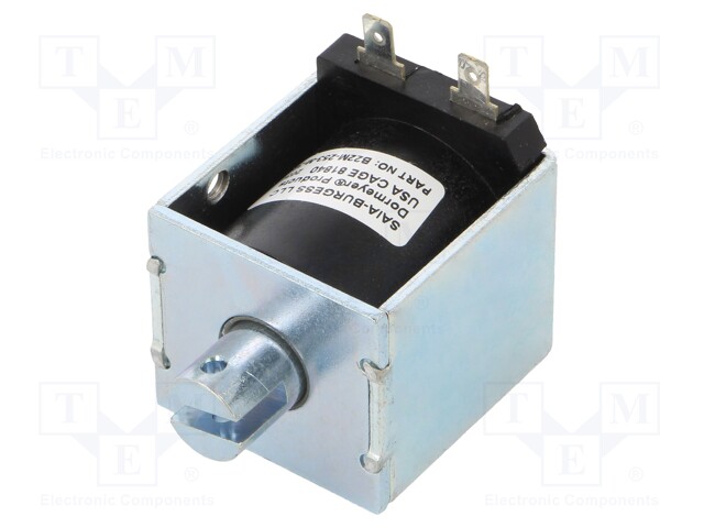 Electromagnet: pull; Usup: 24VDC; Power: 9.9W; Force: 35.6N; 58.18Ω