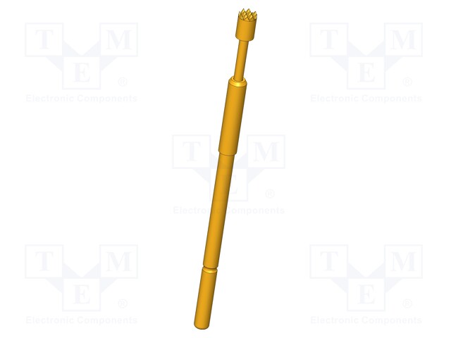 Test needle; Operational spring compression: 4mm; 8A; Ø: 2mm