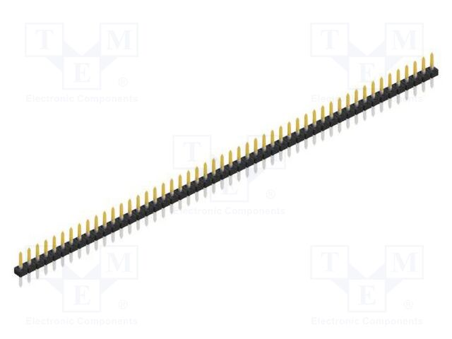 Connector: pin strips; pin header; male; PIN: 50; 2mm; THT; 1x50