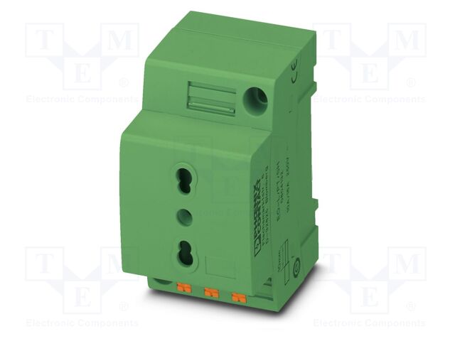 Connector: AC supply; socket; female; 16A; PIN: 3; push-in; 250VAC