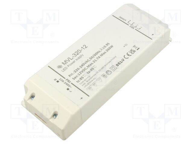 Power supply: switching; LED