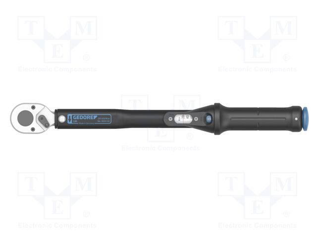 Wrench; torque,with ratchet; 410mm; Kind of socket: square; 1/2"