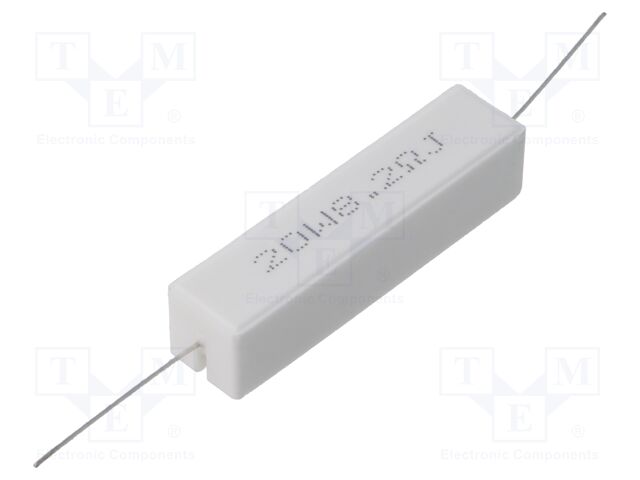 Resistor: wire-wound; cement; THT; 8.2Ω; 20W; ±5%; 13x13x60mm