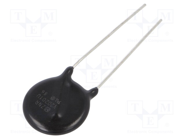 Varistor: ceramics; THT; 130VAC; 170VDC; 200V; 10kA