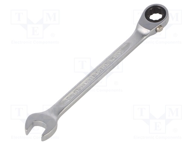Wrench; combination spanner; 11mm; chromium plated steel