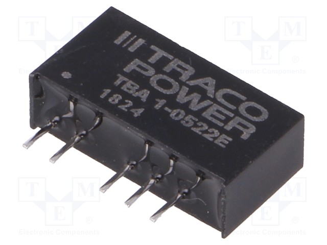 Converter: DC/DC; 1W; Uin: 4.5÷5.5V; Uout: 12VDC; Uout2: -12VDC; SIP7