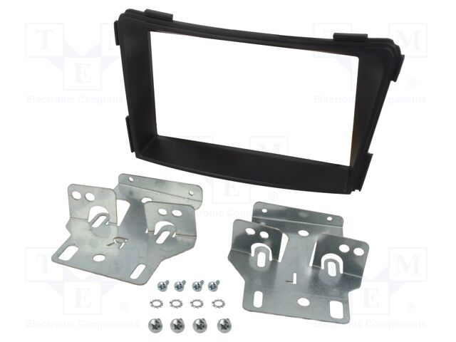 Radio frame; Hyundai; 2 DIN; black