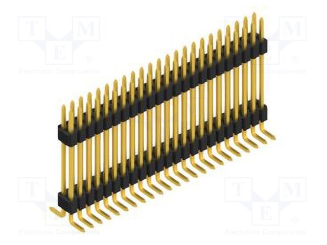 Connector: pin strips; pin header; male; PIN: 46; 1.27mm; SMT; 2x23