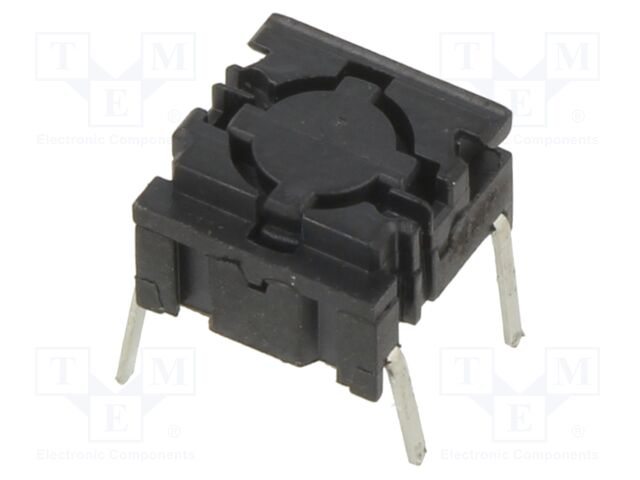 Microswitch TACT; SPST; Pos: 2; 0.05A/24VDC; THT; none; 1N; 6.4mm