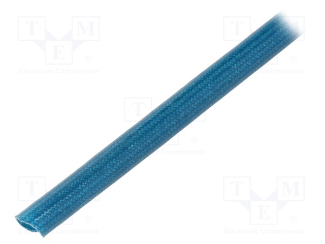 Insulating tube; blue; -20÷155°C; Øint: 4mm; L: 100m