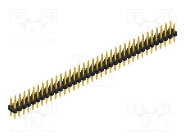 Connector: pin strips; pin header; male; PIN: 72; 2mm; THT; 2x36