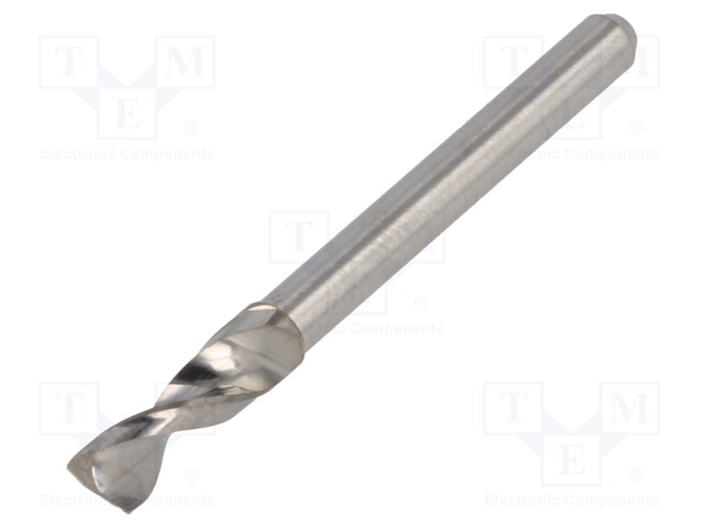 Drill bit; PCB; Ø: 3.65mm; L: 38.2mm; 1/8" (3,175mm)