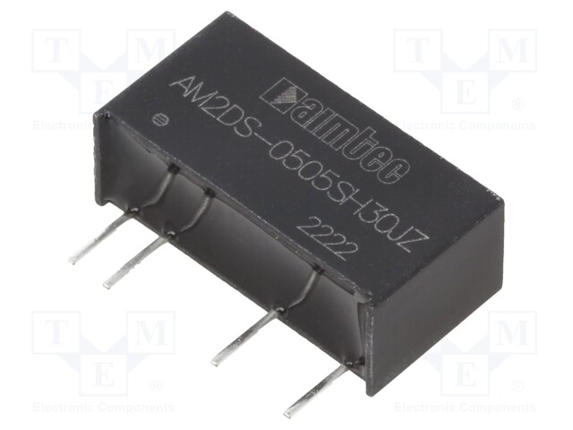 Converter: DC/DC; 2W; Uin: 4.5÷5.5V; Uout: 5VDC; Iout: 400mA; SIP7