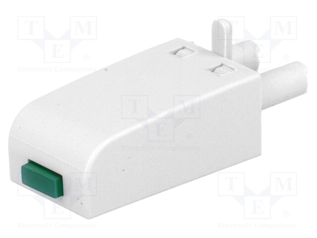 Signaling module; Mounting: socket; Indication: LED; Colour: green