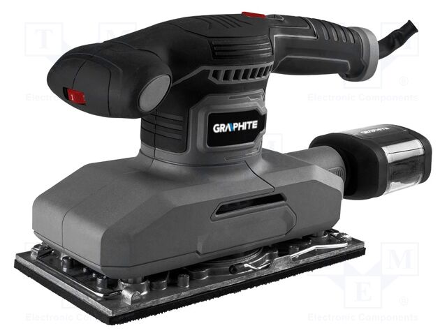 Finishing sander; electric; 380W; 230VAC; 115x230mm; Mounting: bur