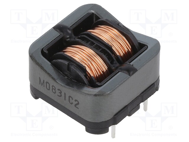 Inductor: wire; THT; 68mH; 800mA; 800mΩ; -25÷120°C; 250VAC