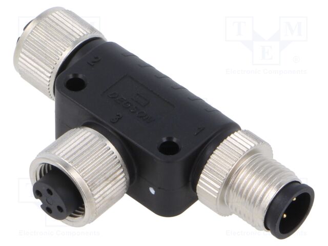 M12 adapter FT-M12A-04F-M12A-04M-K4-0200