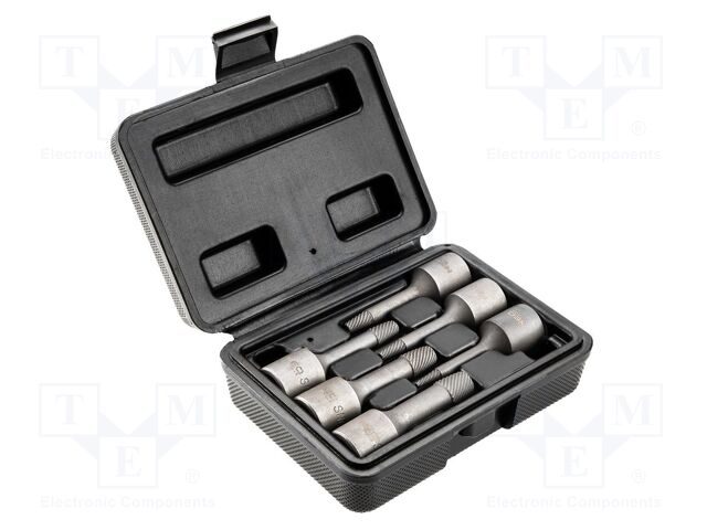 Kit: screw extractor; 6pcs.