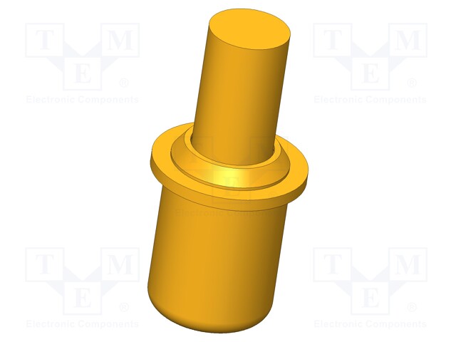 Test needle; Operational spring compression: 1mm; 8A; Ø: 1.3mm