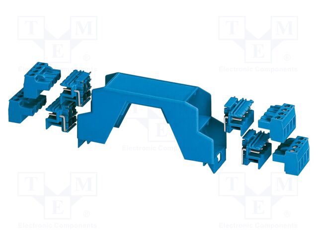 Upper housing; blue; ME 22,5; X: 22.6mm; Y: 99mm; Z: 45.85mm