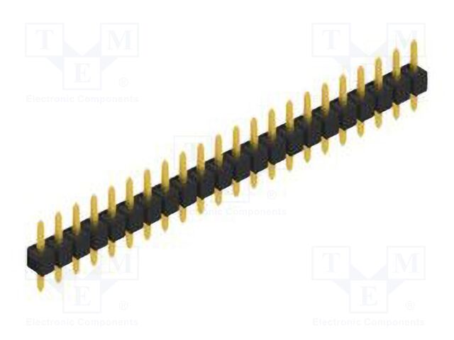 Connector: pin strips; pin header; male; PIN: 22; 2.54mm; THT; 1x22