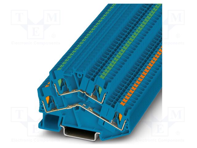 Splice terminal: rail; PTS; PA; terminals: 4; W: 5.2mm; H: 78mm