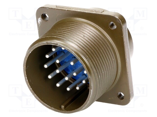 Connector: circular; Series: 97; socket; male; PIN: 17; soldering
