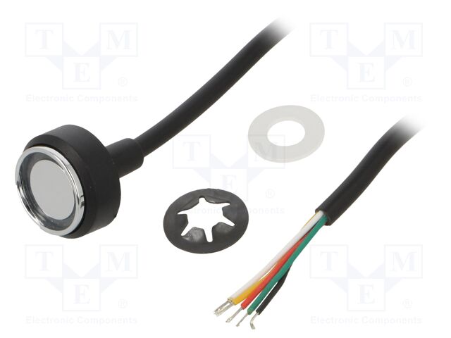 Button memory reader; red/green; 400mm