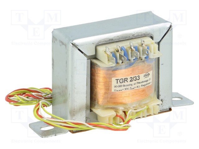 Transformer: speaker; 30VAC; 4Ω