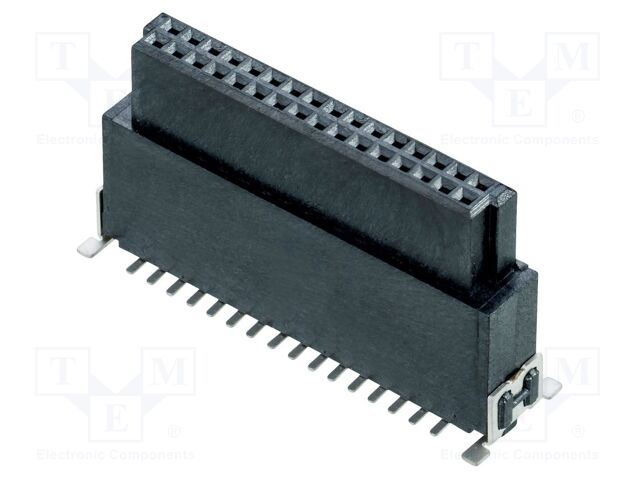 Connector: PCB to PCB; female; PIN: 32; 1.27mm; Archer Kontrol