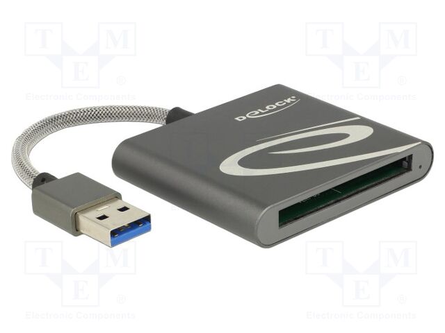 Card reader: memory; CFast™,USB A plug; USB 3.0; CFast 2.0; PnP