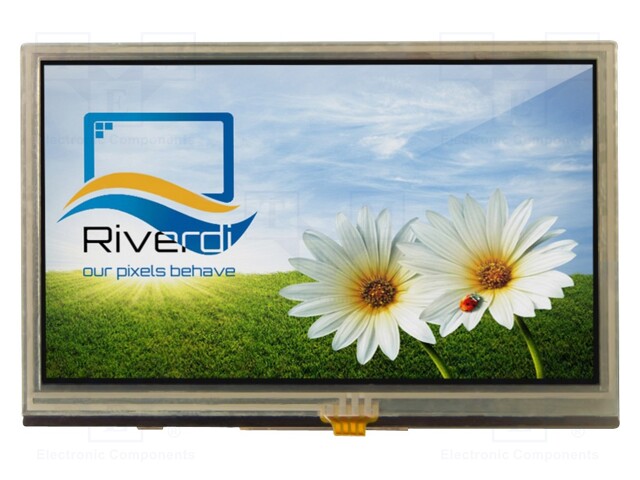 Display: TFT; 4.3"; 480x272; Illumin: LED; Dim: 105.5x67.2x7.45mm
