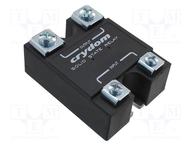 Relay: solid state; Ucntrl: 4÷32VDC; 25A; 48÷690VAC; -30÷80°C; IP00