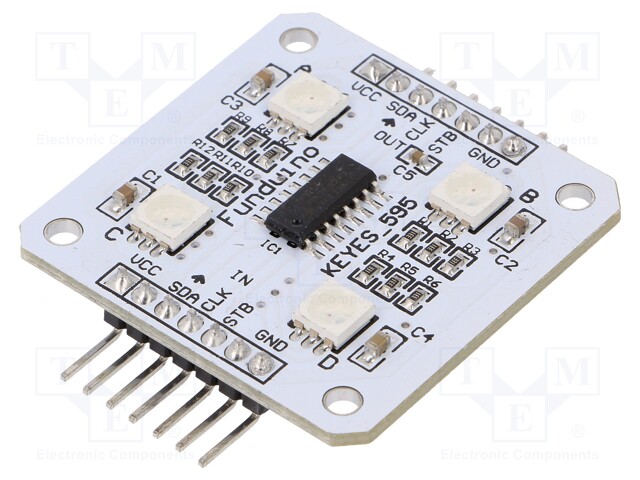 Module: LED; Application: ARDUINO; No.of diodes: 4; Colour: RGB