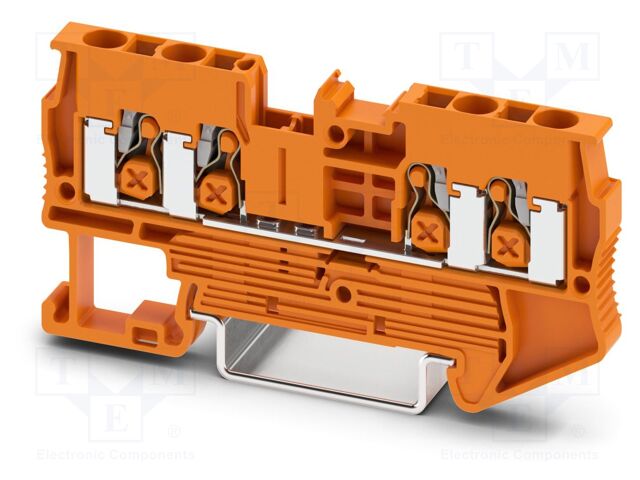 Splice terminal: rail; XT; 24A; 800V; PA; L: 35.3mm; 0.5÷4mm2; ways: 1