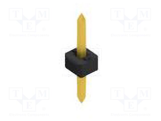 Connector: pin strips; pin header; male; PIN: 1; 2mm; THT; 1x1; 100V