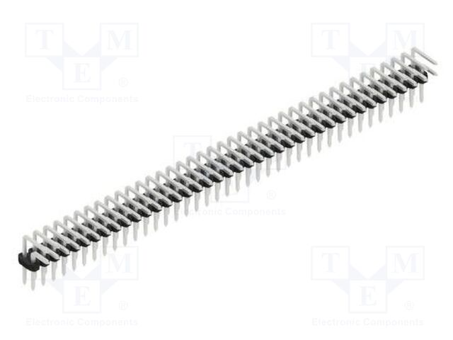 Connector: pin strips; pin header; male; PIN: 78; 2mm; THT; 2x39