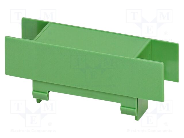 Upper housing; UL94V-0; EG 22,5; polycarbonate; X: 22.5mm; Y: 75mm