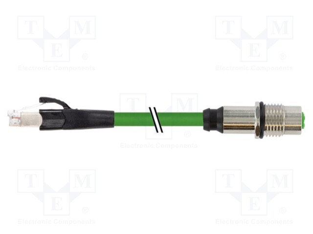 Connection lead; IP20,IP67; 60VDC; 0.5A; 5m; Series: 7000; PIN: 8
