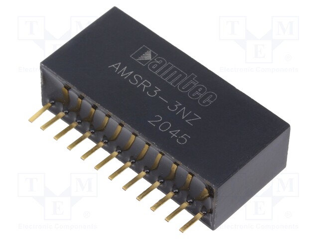 Converter: DC/DC; Uin: 24V; Uout: 3.3VDC; Iout: 3A; SIP12; 9.3g