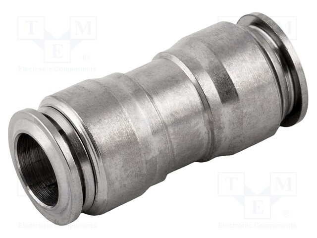 Push-in fitting; straight,inline splice; -0.99÷20bar; 10mm