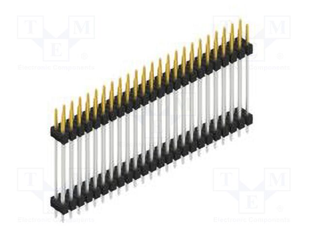 Connector: pin strips; pin header; male; PIN: 48; 2.54mm; THT; 2x24