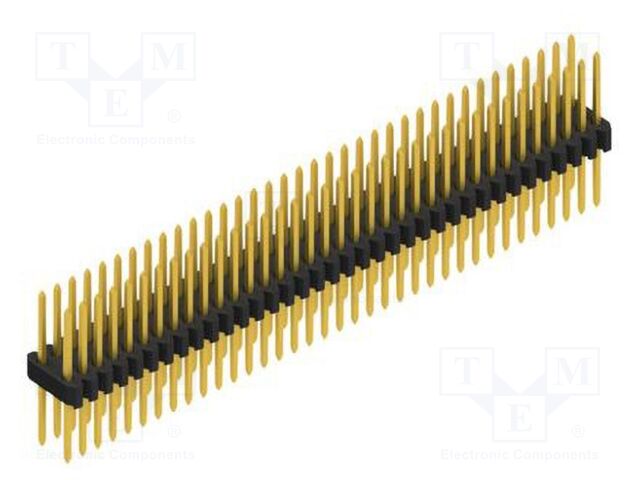 Connector: pin strips; pin header; male; PIN: 72; 1.27mm; THT; 2x36