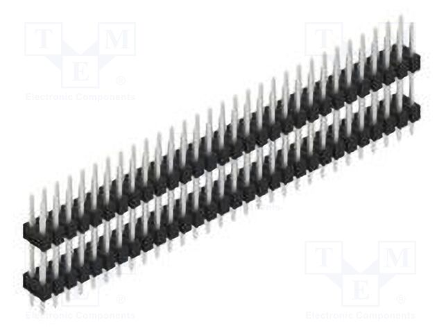 Connector: pin strips; pin header; male; PIN: 60; 2.54mm; THT; 2x30