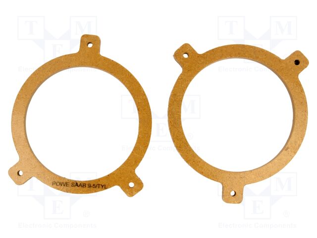 Spacer ring; MDF; 130m; Saab; impregnated,varnished; 2pcs.