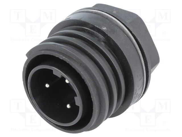 Connector: circular; socket; male; PIN: 3; Buccaneer 900; IP68; 32A