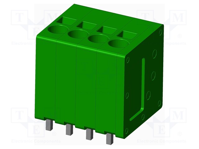 Connector: PCB terminal block; terminal; Plating: tinned; on PCBs