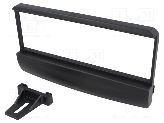 Radio mounting frame; Ford,Mazda; 1 DIN; black