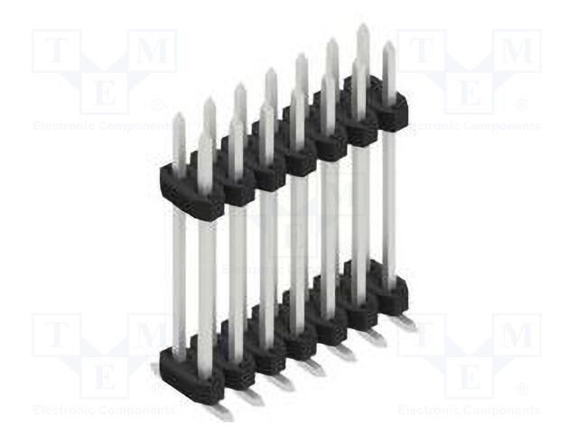 Connector: pin strips; pin header; male; PIN: 14; 2mm; SMT; 2x7; 100V