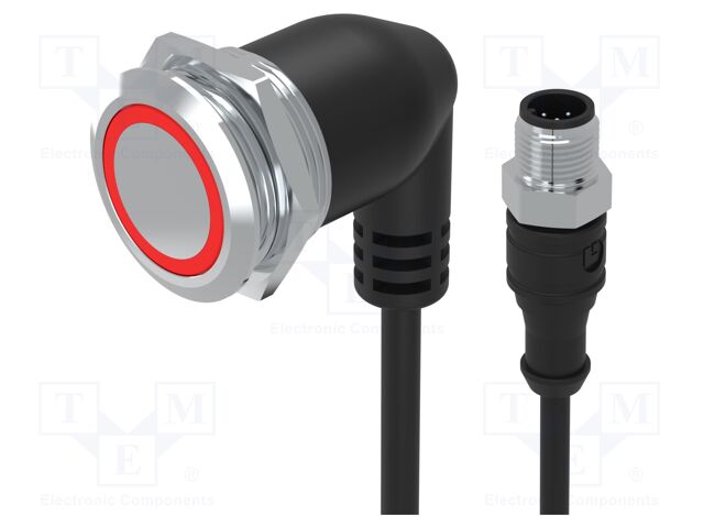 Switch: vandal resistant; Pos: 2; SPDT; 0.6A/35VAC; 600mA/35VDC